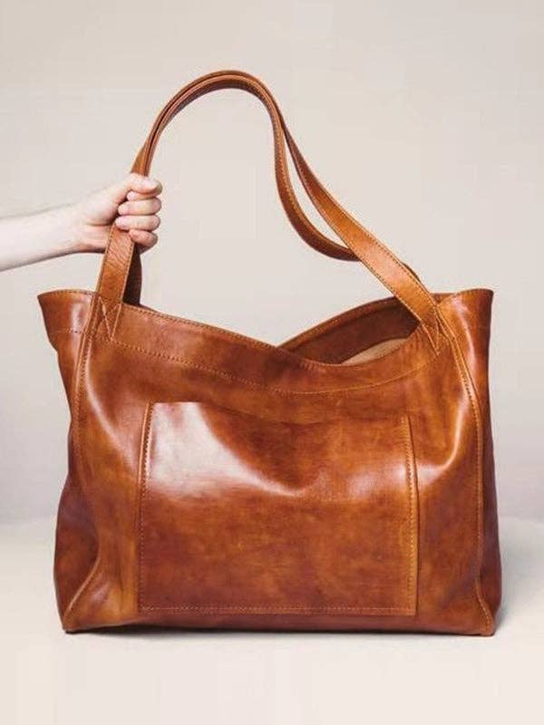 Geometrische Split-Joint-Taschen Handtaschen